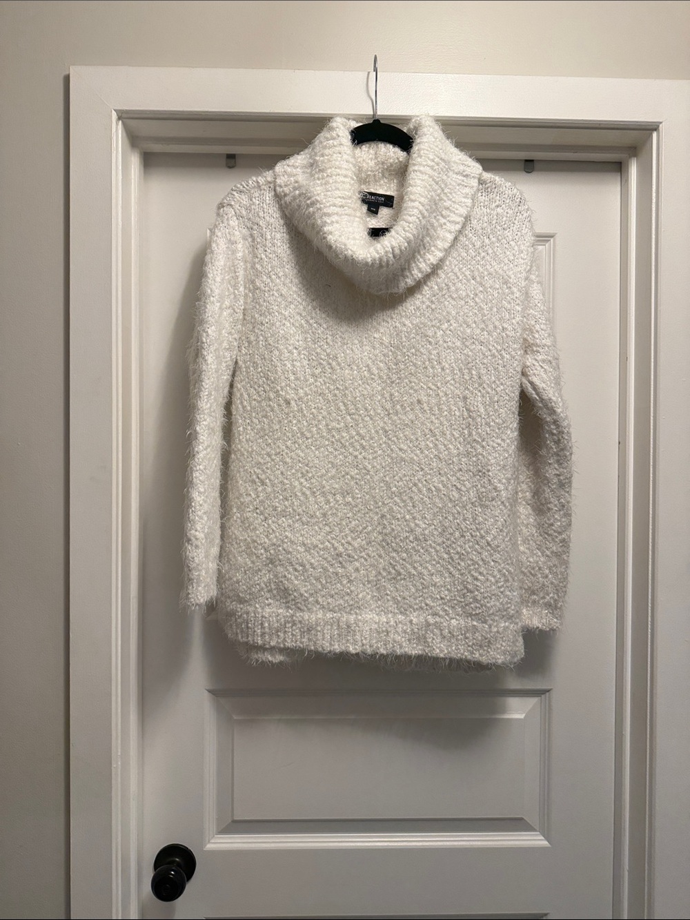 Reaction Cozy Ivory Cowl Neck Sweater